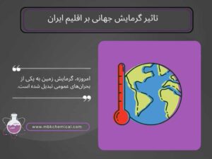 تاثیر گرمایش جهانی بر اقلیم ایران
